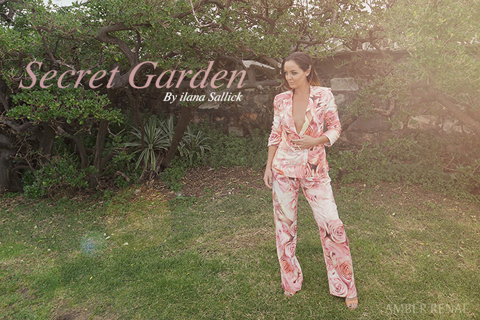 Amber Renae floral hand suit pink outfits she's electric blog blogger Sydney Fashion Style Street sincerely Jules chriselle lim